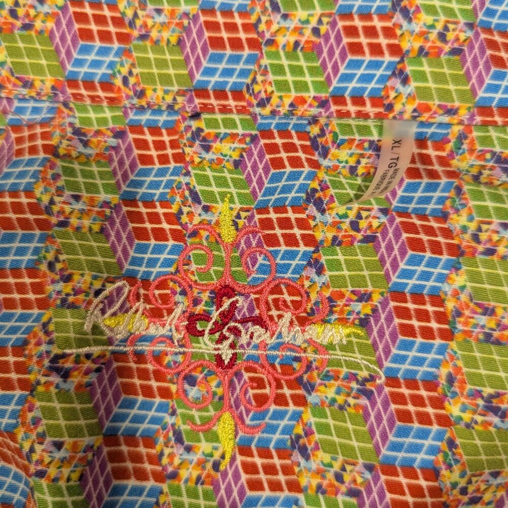 Robert Graham Women's Button Down Sz XL - Picture 5 of 8